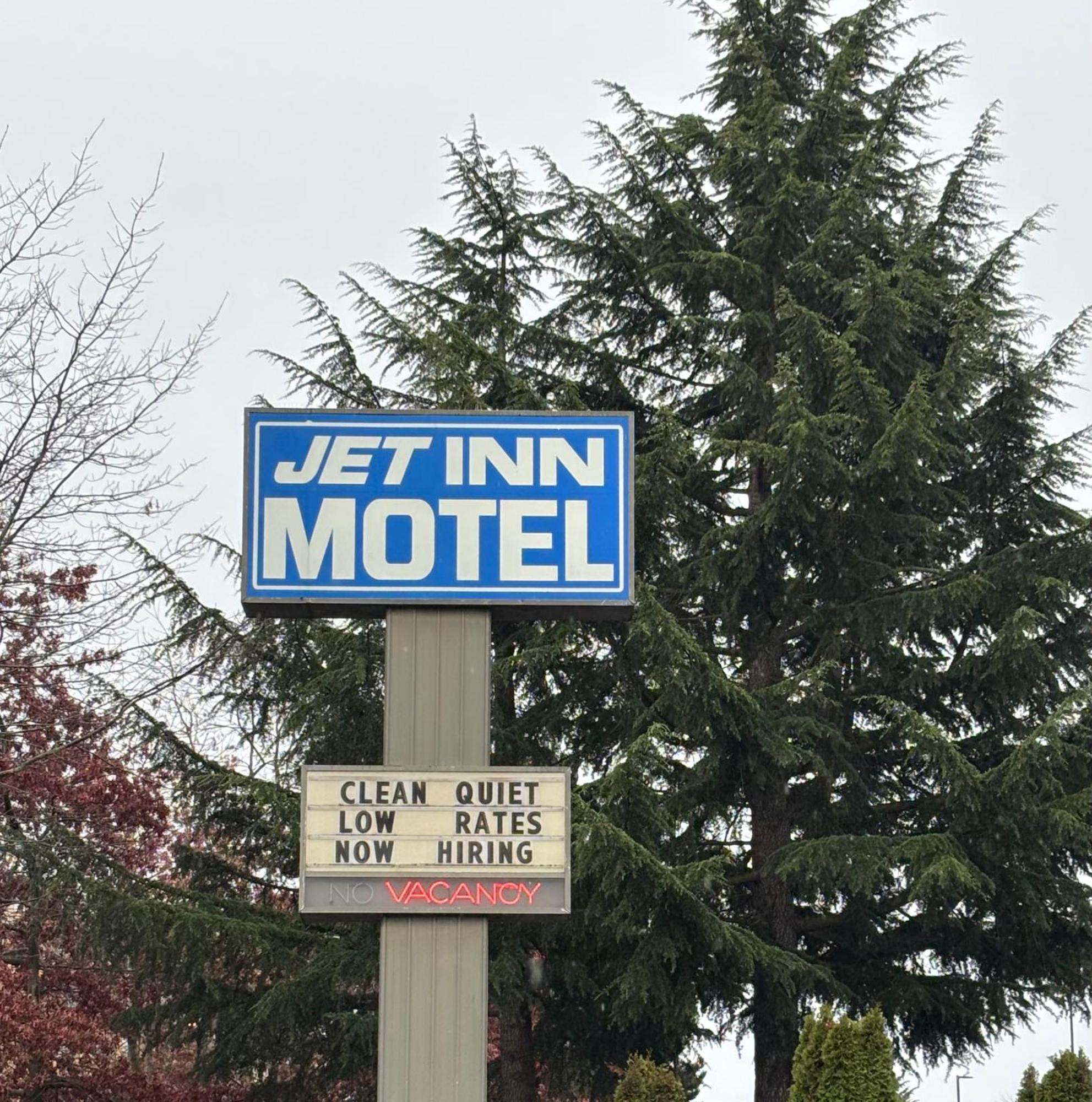 Jet Inn Motel-Seatac, Tukwila Εξωτερικό φωτογραφία